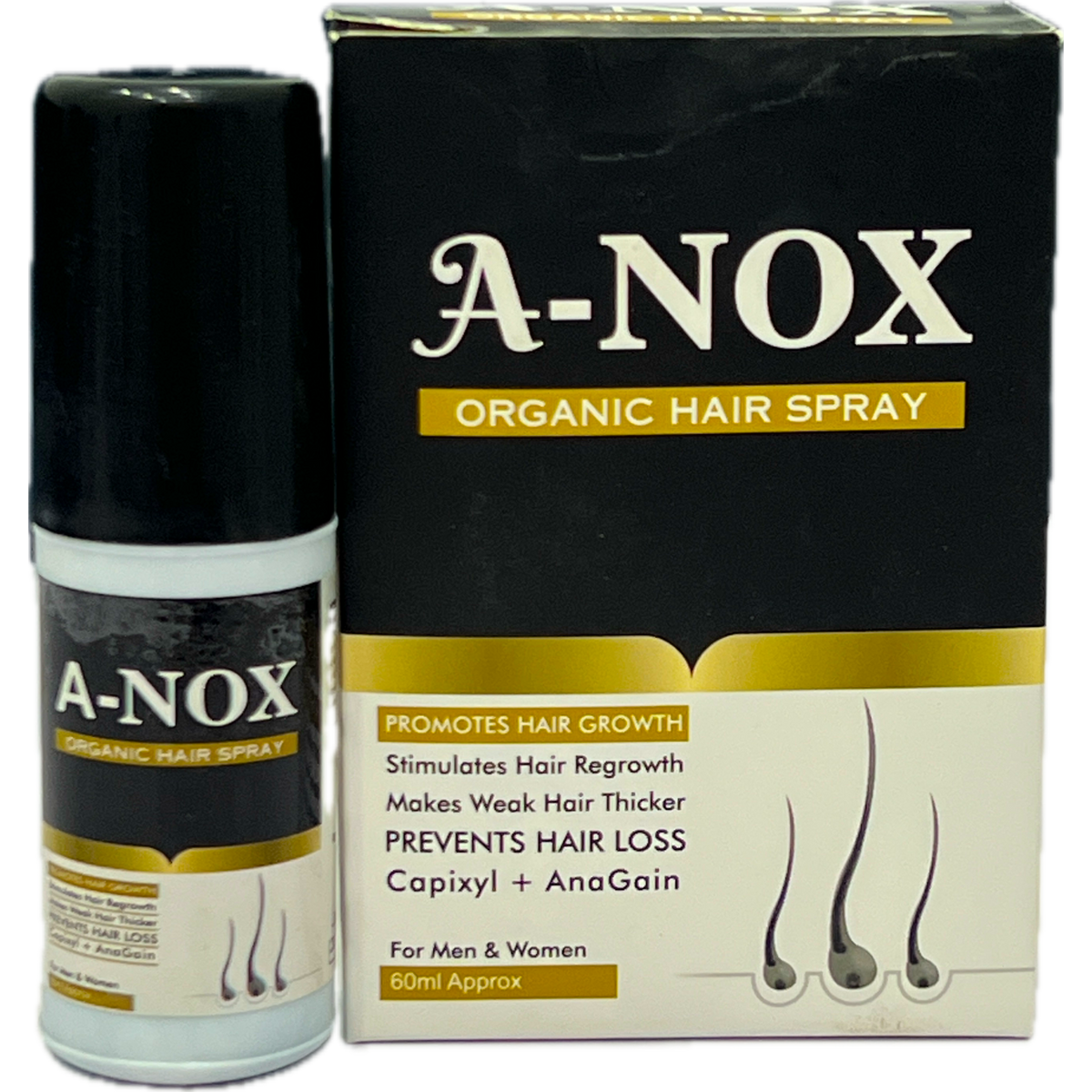 A-NOX Organic Hair Spray 60ml