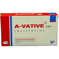 A-VATIVE 10mg (Acitretin USP) - 30 Capsules (3x10's)