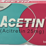 Acetin (Acitretin 25mg) — 30 Capsules — Incepta
