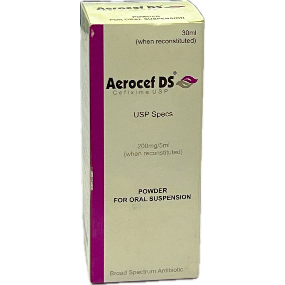 Aerocef DS 200mg/5ml Powder for Oral Suspension 30ml