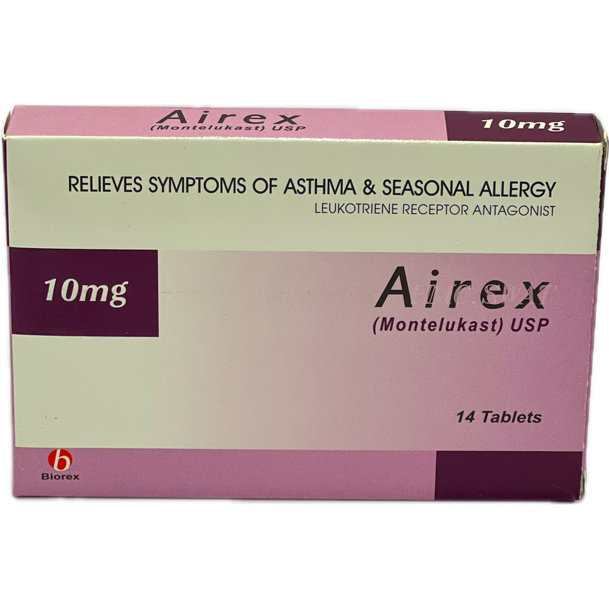 Airex 10mg Tablets 14s