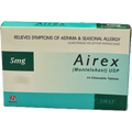 Airex 5mg Chewable Tablets 14s