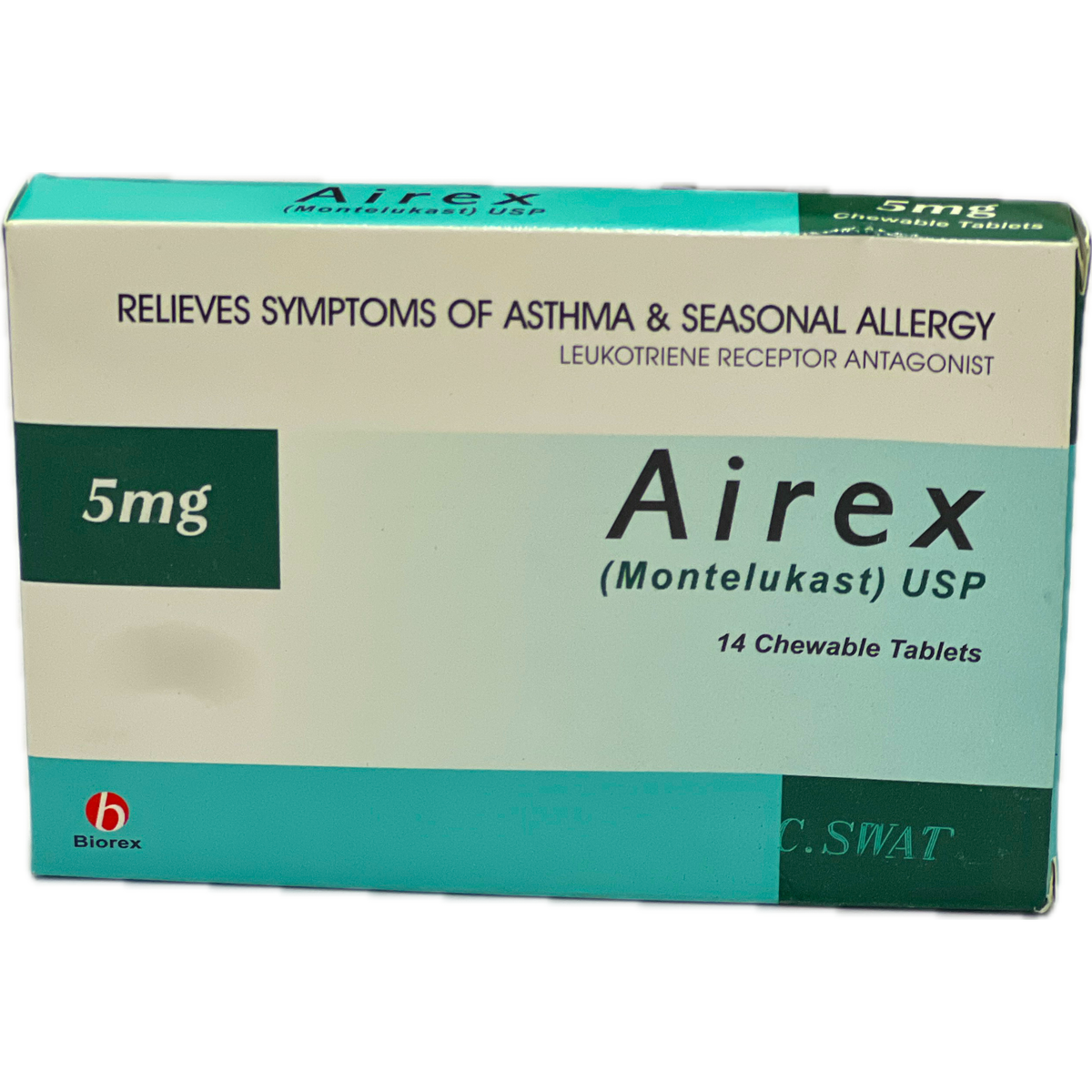 Airex 5mg Chewable Tablets 14s