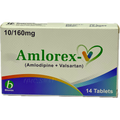 Amlorex-V 10/160mg Tablets 14s