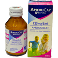 AmoxiCap 125mg/5ml Oral Suspension 60ml