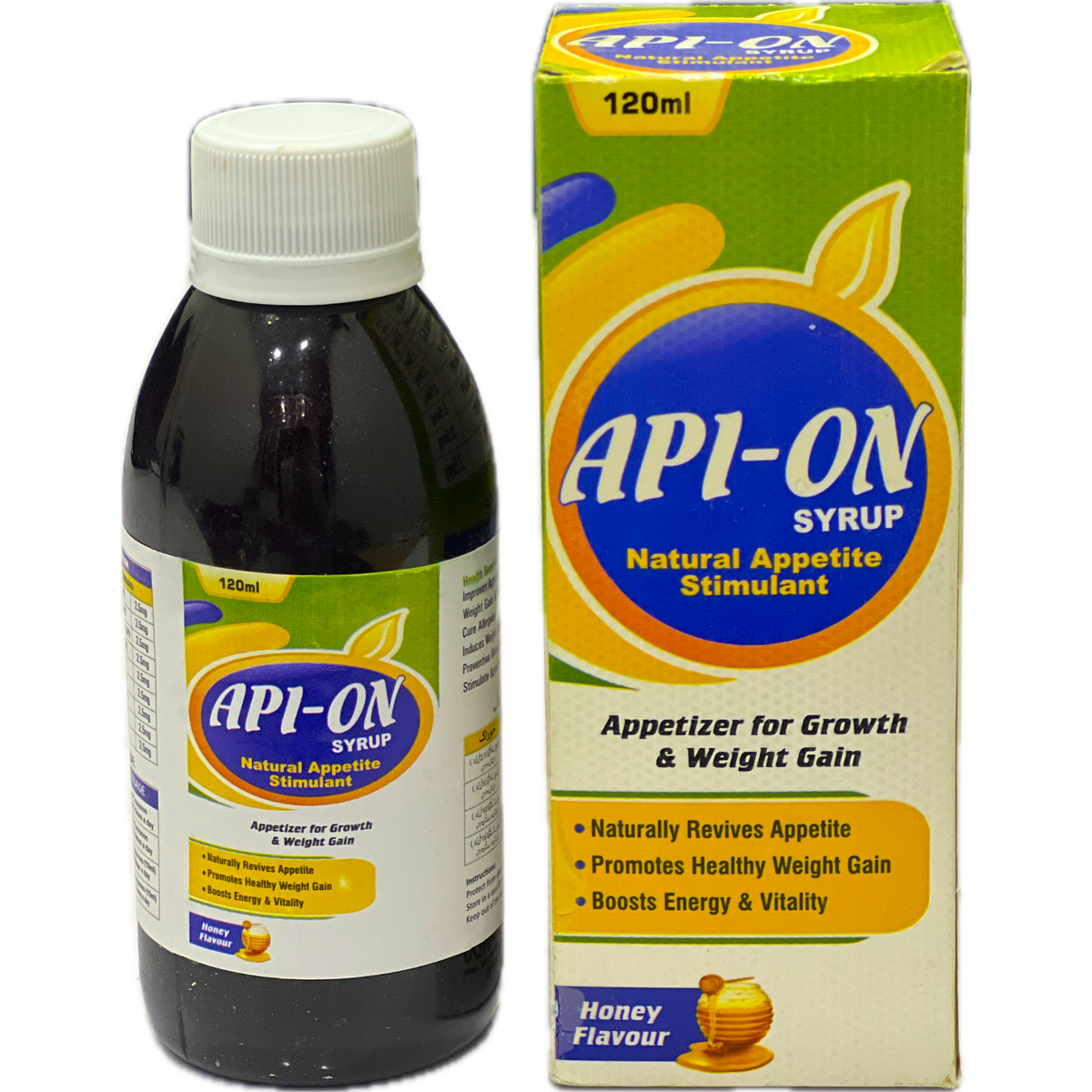 API-ON Syrup 120ml - Natural Appetite Stimulant