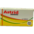 Astrid 50mg (Itopride HCl) - 10 Tablets
