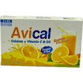 Avical Calcium + Vitamin C & D3 Orange Flavour - 10 Effervescent Tablets (2 x 5's)