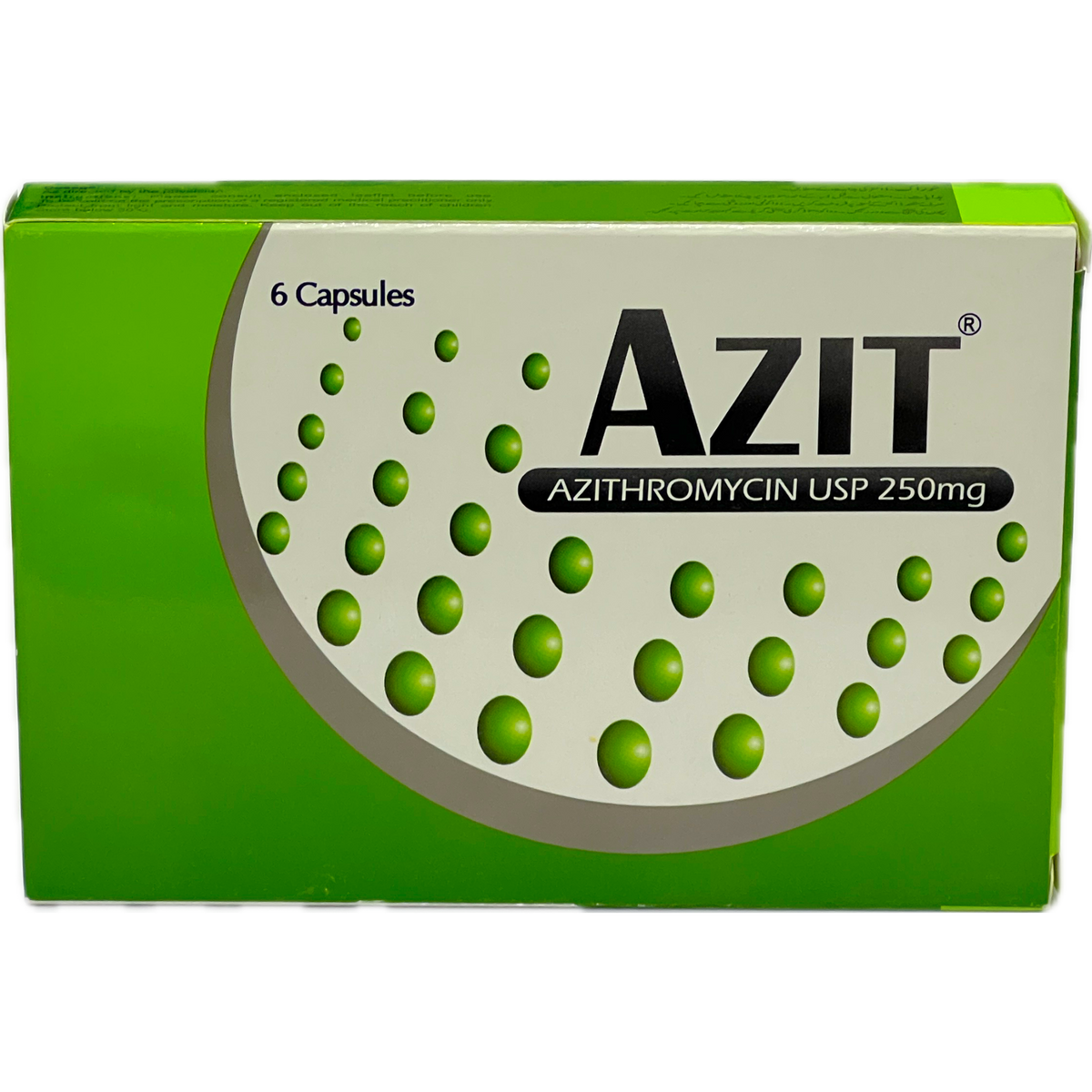AZIT 250mg (Azithromycin USP 250mg) - 6 Capsules