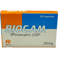 BIOCAM 20mg - 20 Capsules