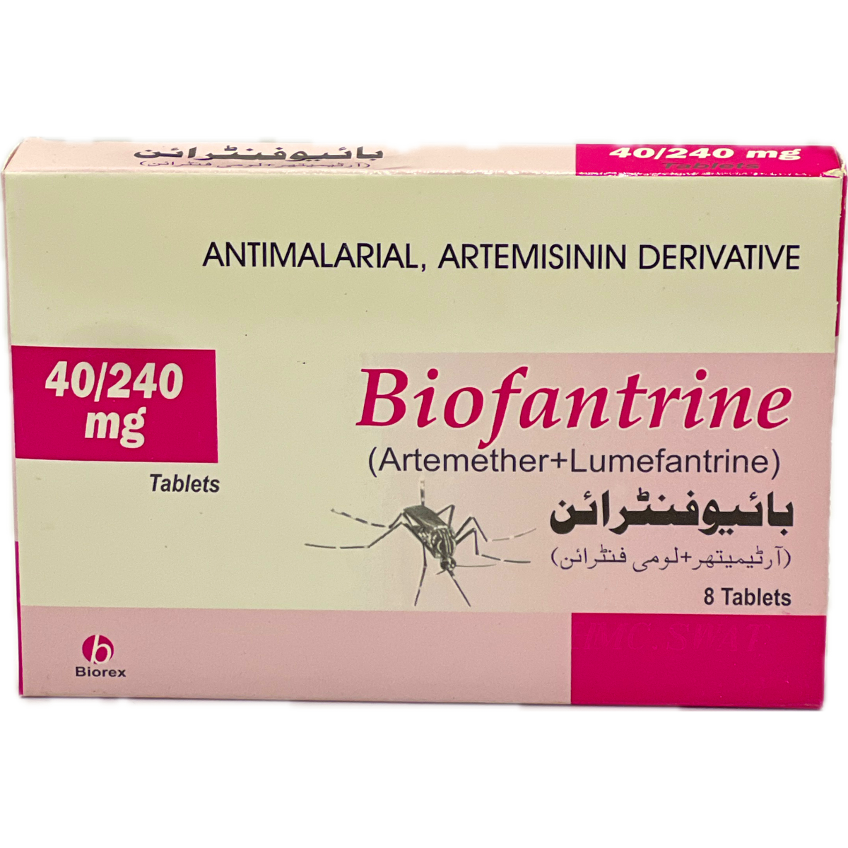Biofantrine 40/240mg - 8 Tablets