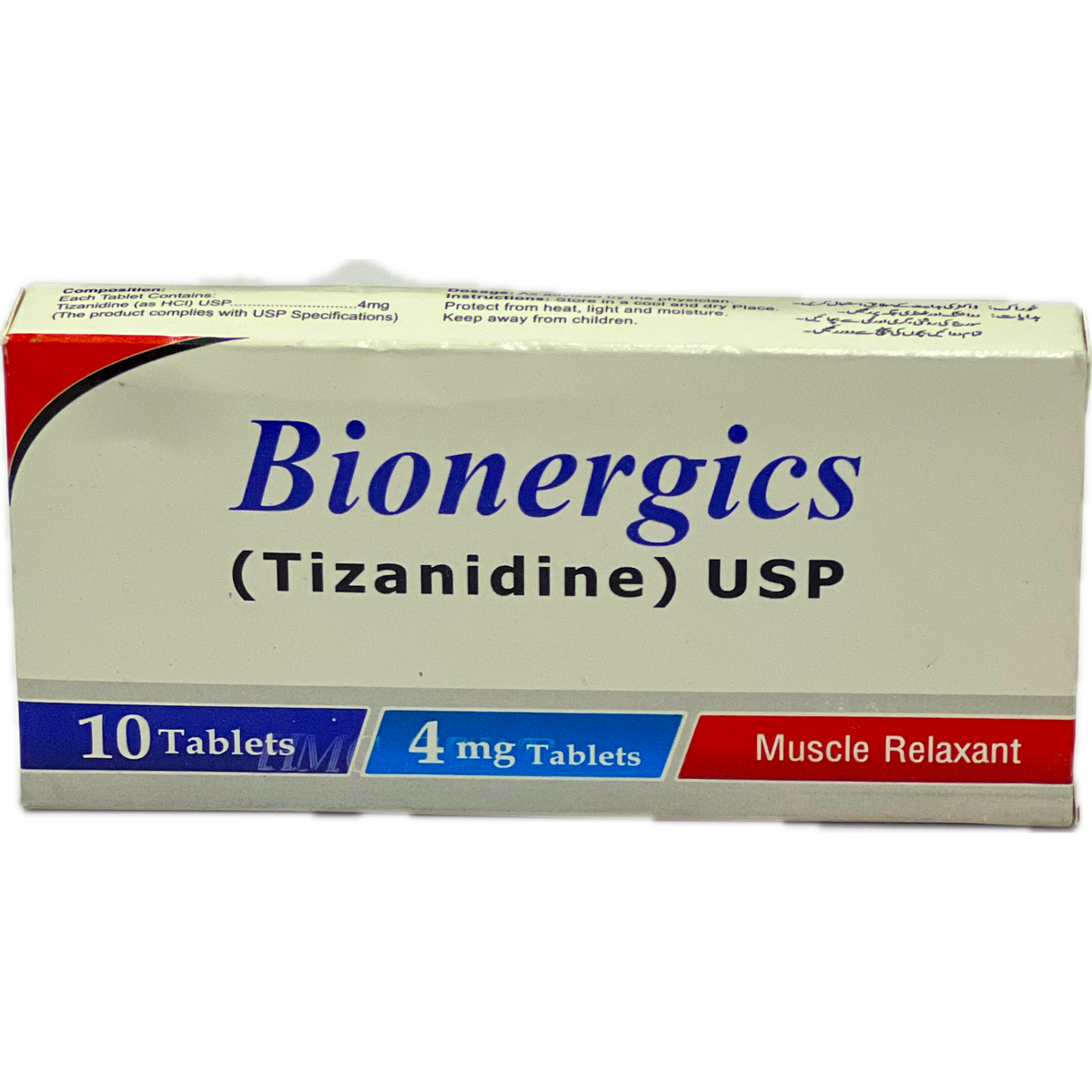 Bionergics 4mg - 10 Tablets