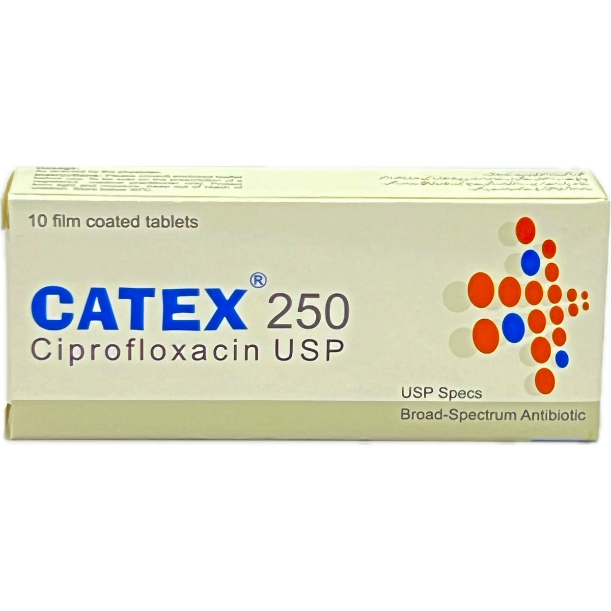 CATEX 250 - 10 film coated tablets
