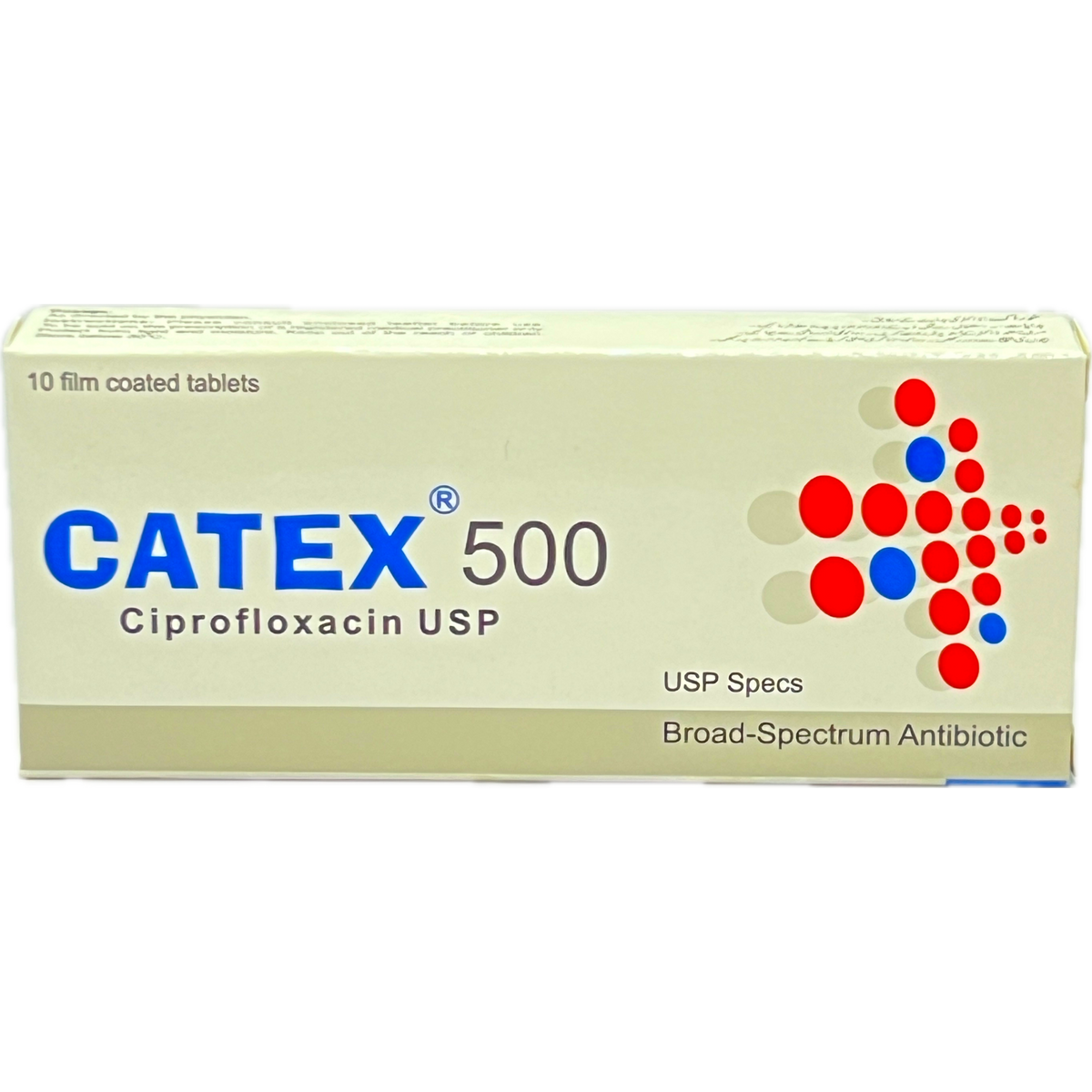 CATEX 500 - 10 film coated tablets