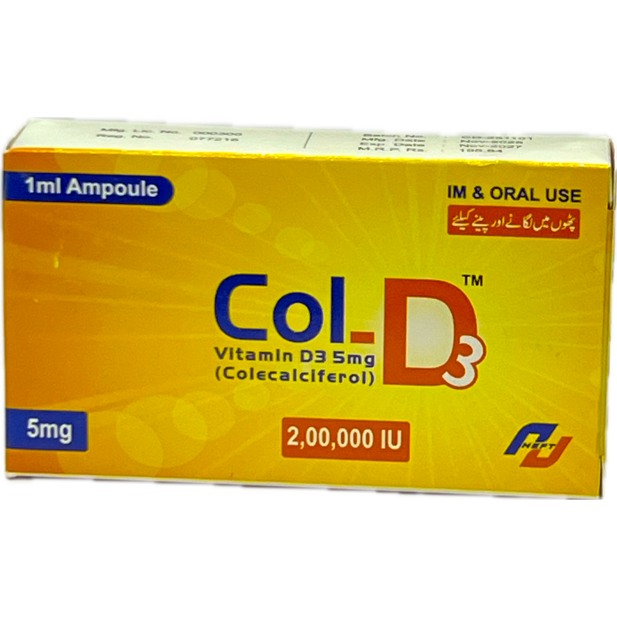 Col-D3 Injection 1ml Ampoule