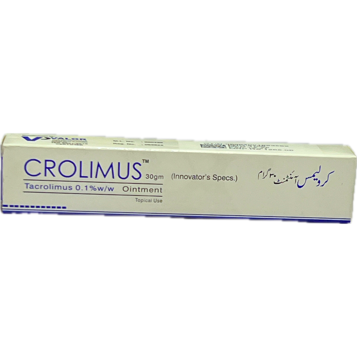 Crolimus 30gm - Tacrolimus 0.1%
