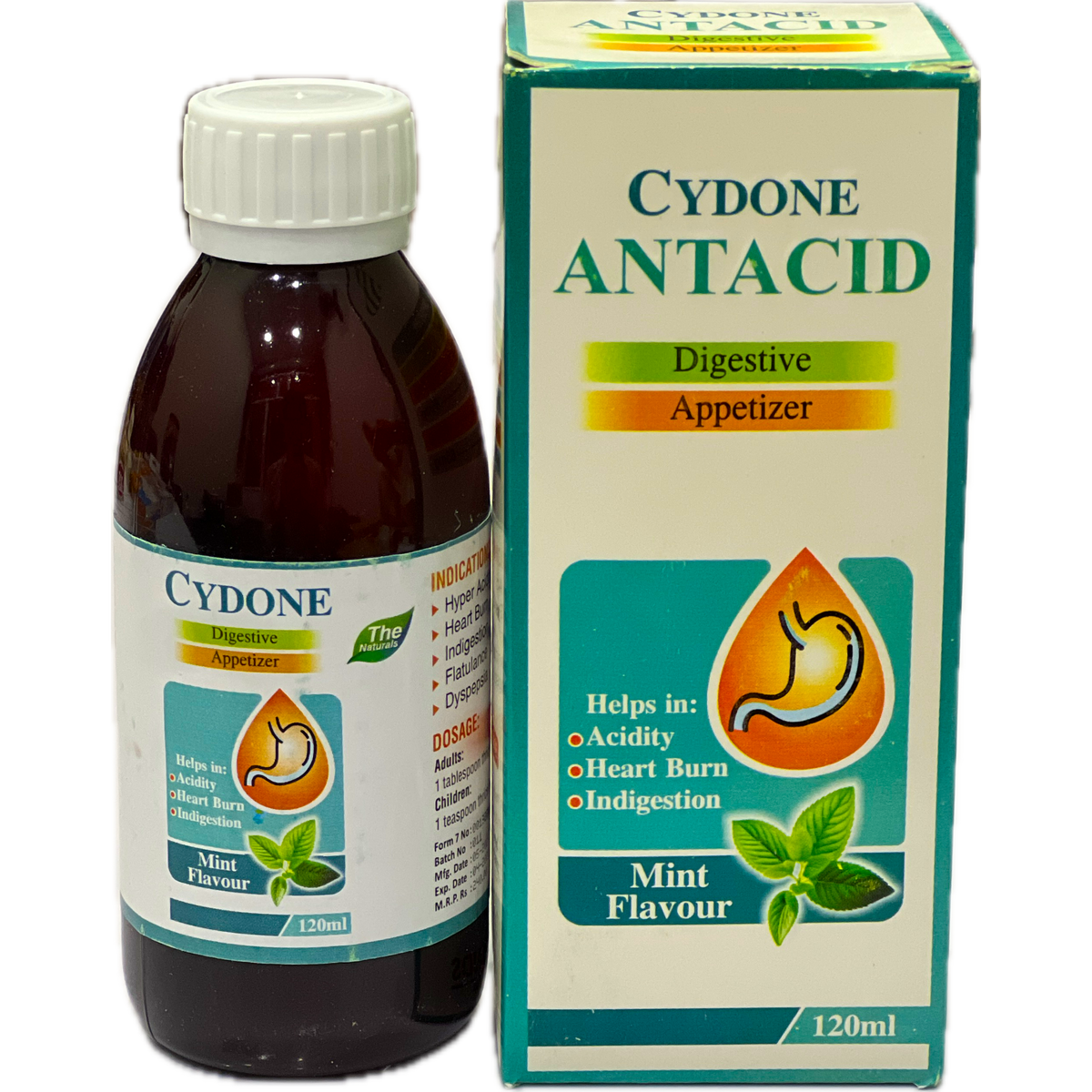 Cydone Antacid Syrup 120ml