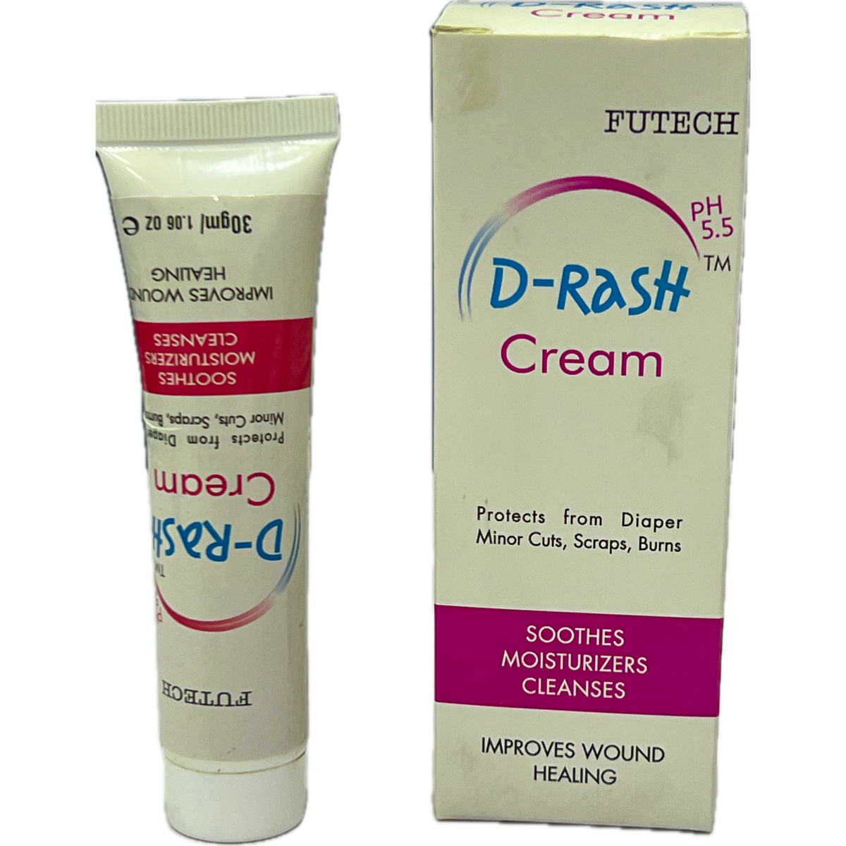 D-Rash Cream pH 5.5 Futech 30gm