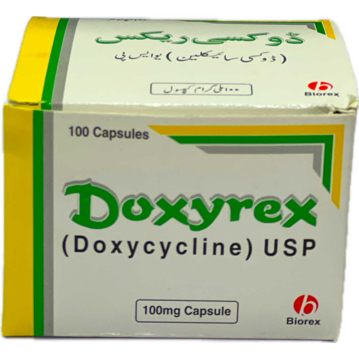 Doxyrex Doxycycline USP 100mg Capsules