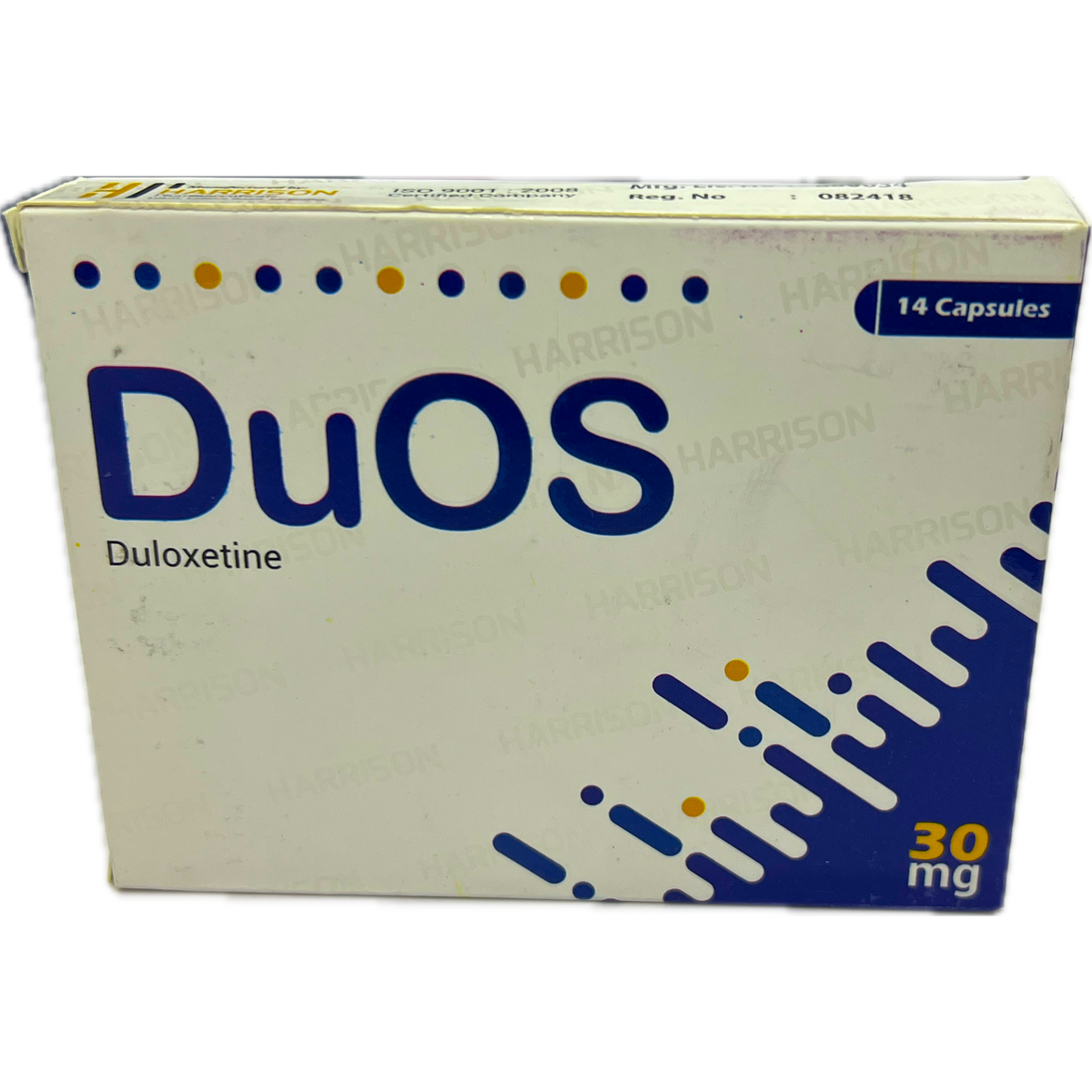 DuOS Duloxetine 30mg Capsules
