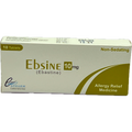 Ebsine Ebastine 10mg Tablets - 10 Tablets