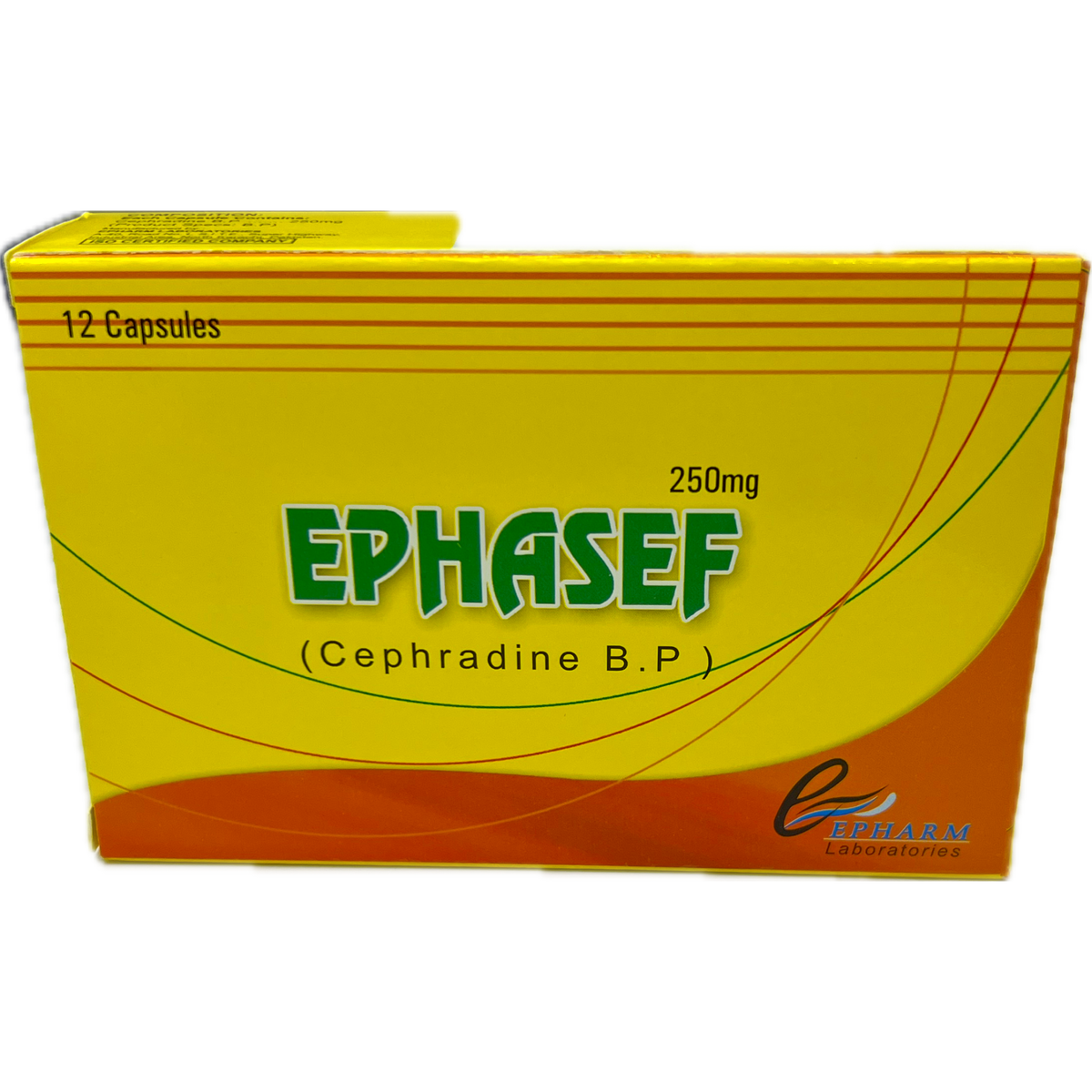 EPHASEF Cephradine B.P. 250mg Capsules