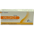 EPLOPOT Diclofenac Potassium U.S.P. 50mg Tablets