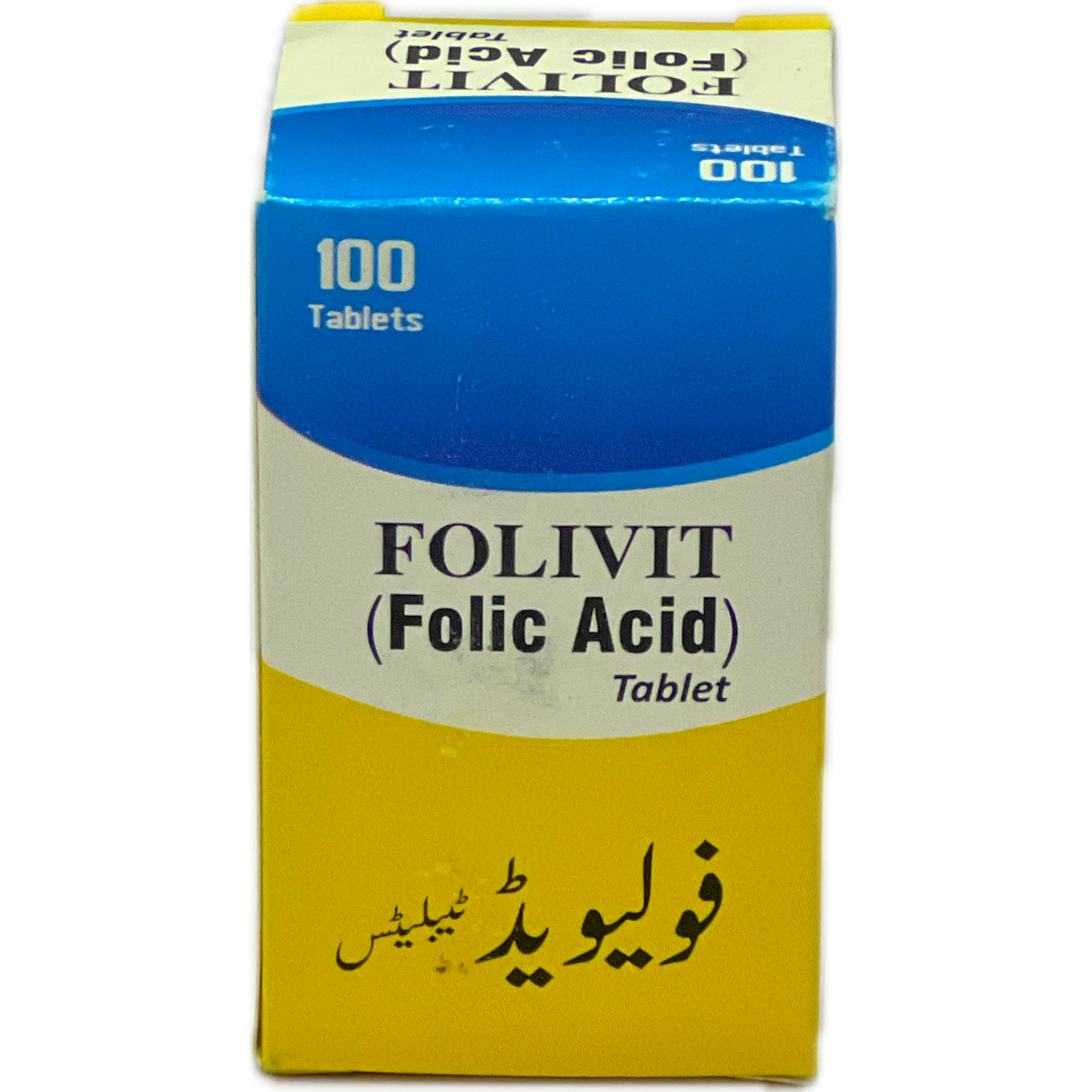 Folivit Folic Acid 100 Tablets