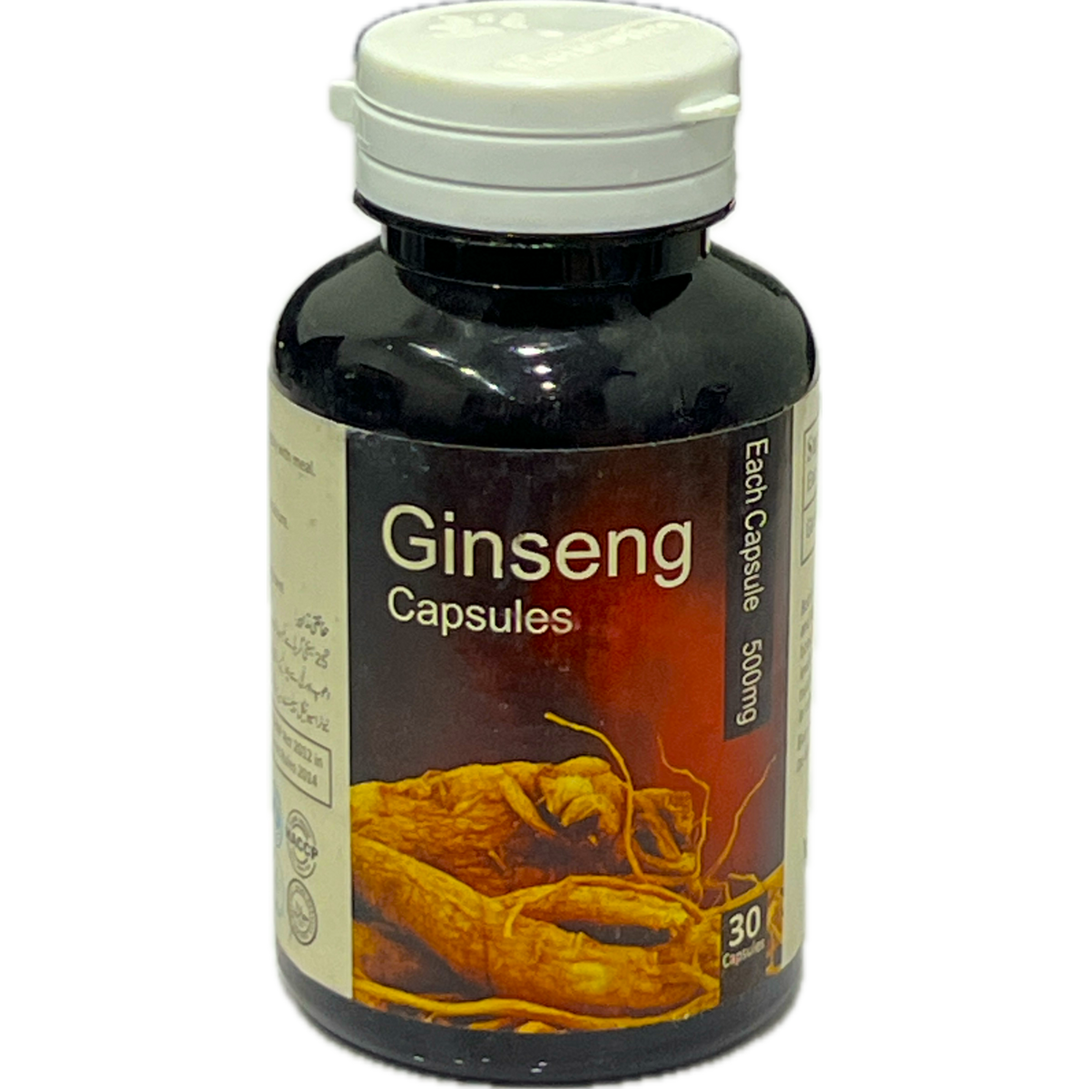 Ginseng Capsules 500mg 30 Capsules