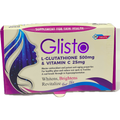 Glisto L-Glutathione 500mg + Vitamin C 25mg - 20 Tablets
