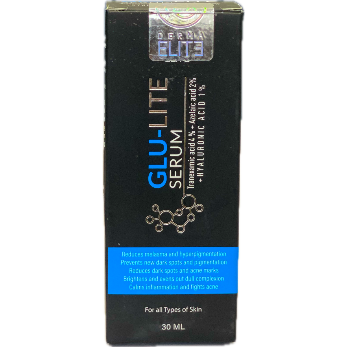 GLU-LITE Serum Tranexamic Acid 4% + Azelaic Acid 2% + Hyaluronic Acid 1% - 30 ML