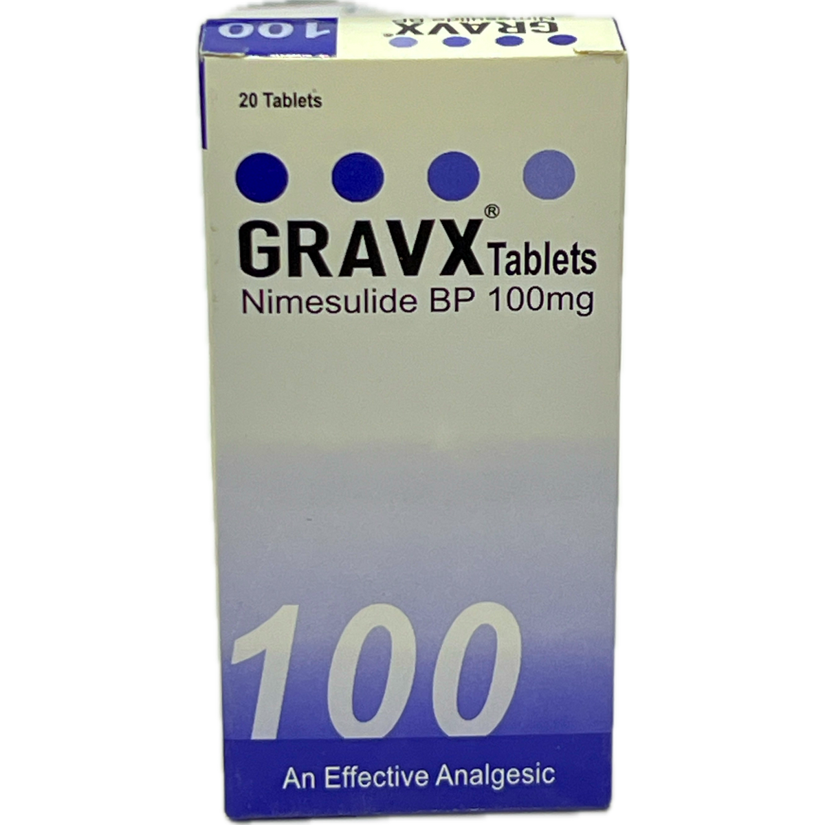 GRAVX Tablets Nimesulide BP 100mg - 20 Tablets