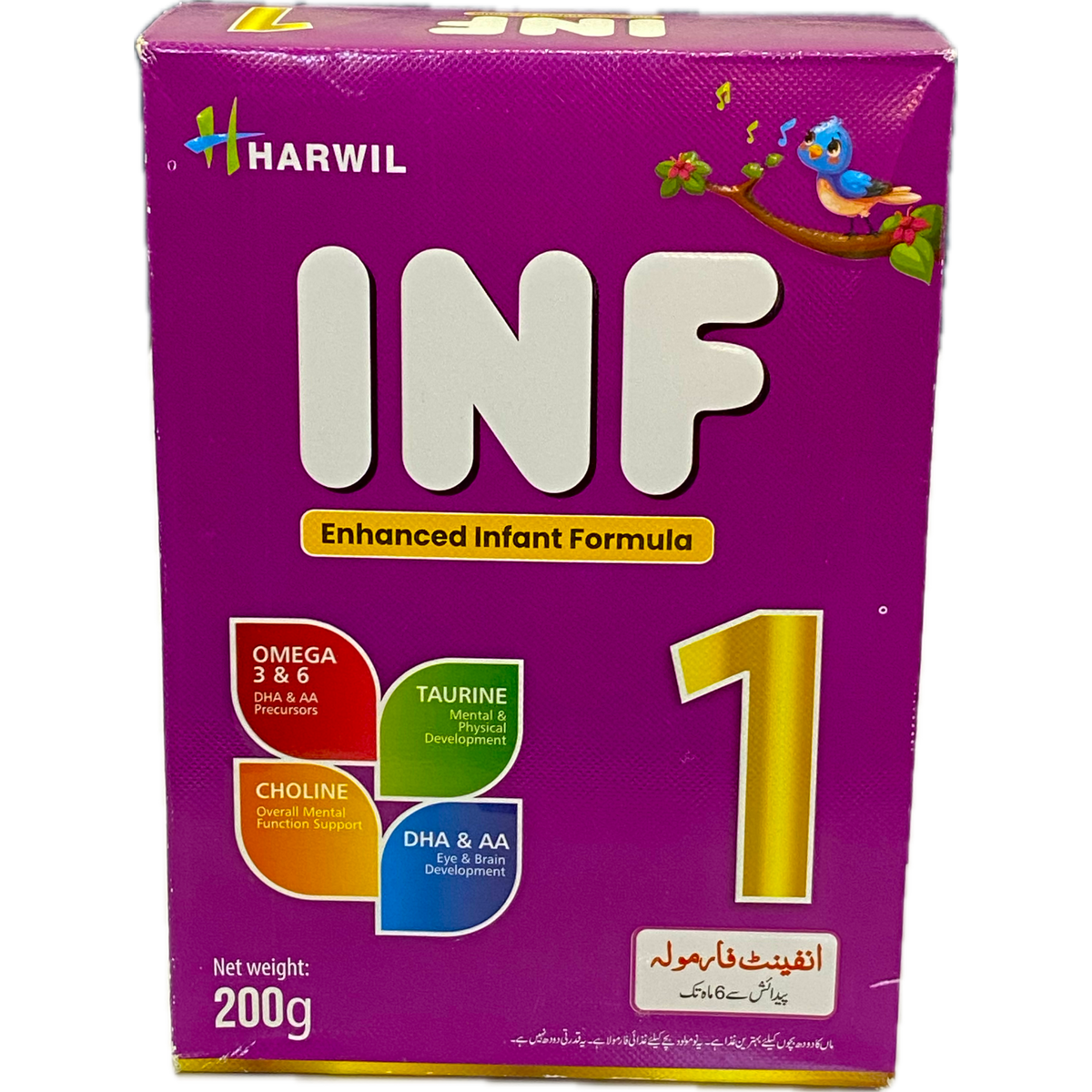 INF 1 Enhanced Infant Formula - 200g - Harwil