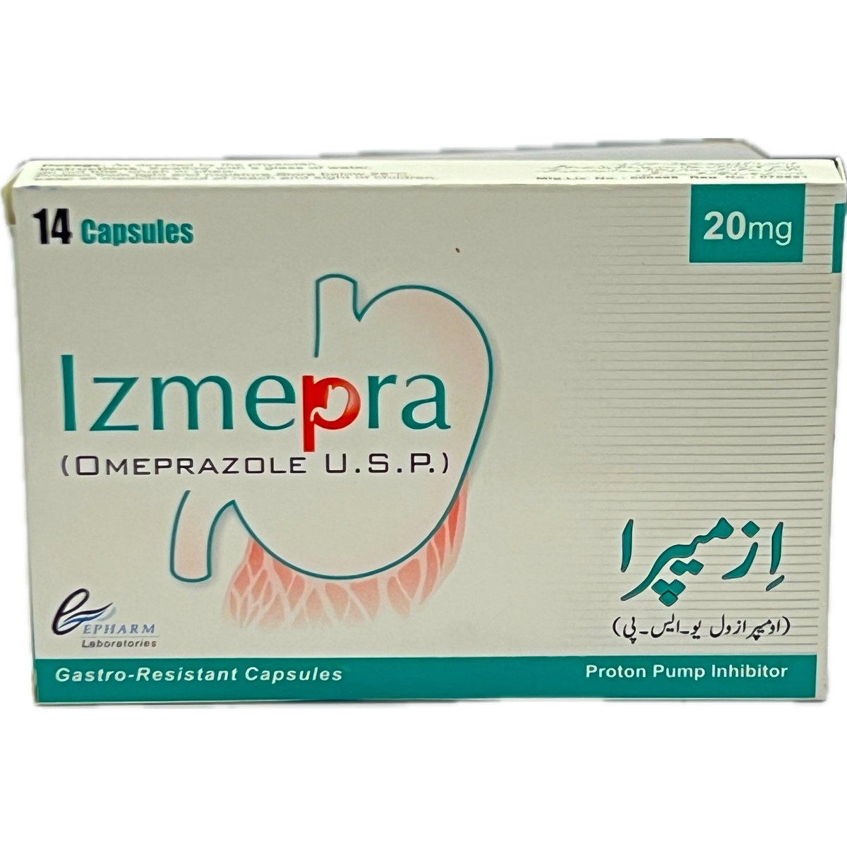 Izmepra 20mg Omeprazole U.S.P.