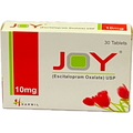 Joy 10mg Escitalopram Oxalate USP - 30 Tablets - Harwil