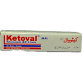 Ketoval B.P 2% w/w Cream 10 Gram - Ketoconazole 2% - For External Use Only
