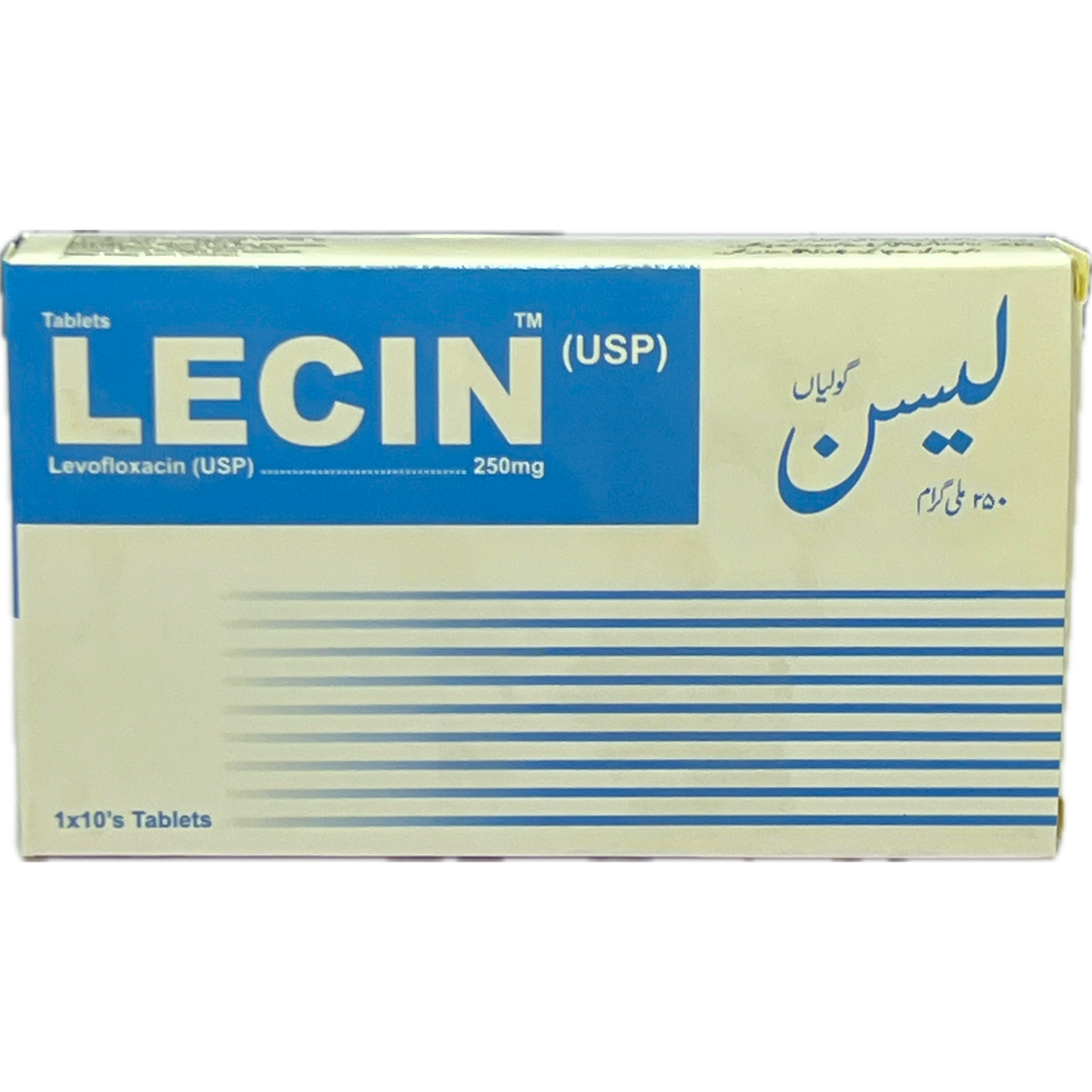 LECIN Tablets Levofloxacin USP 250mg