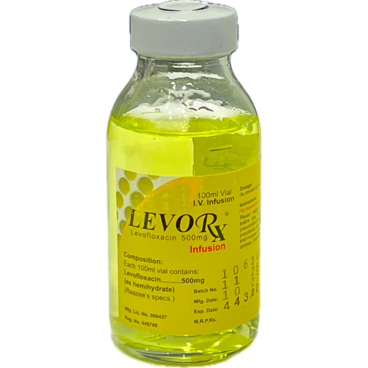 LEVO Rx Infusion 500mg