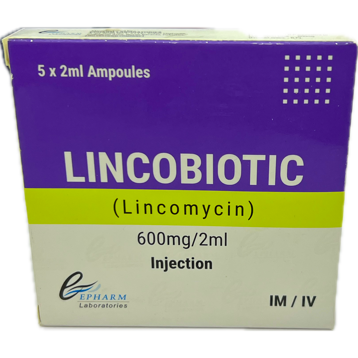 LINCOBIOTIC Injection 600mg/2ml