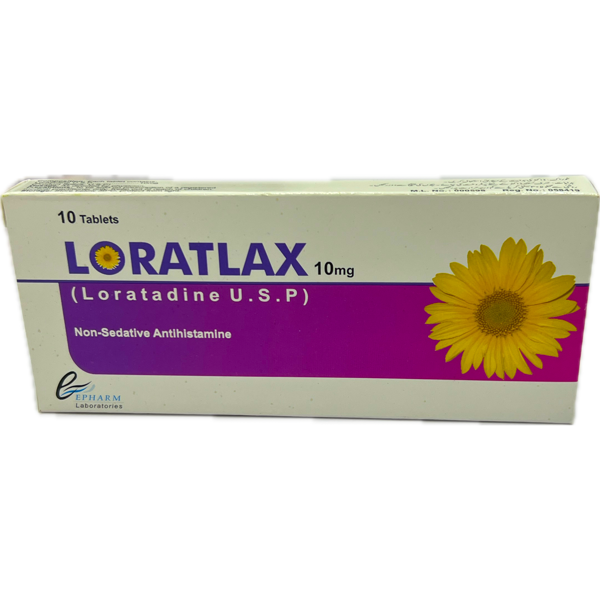 LORATLAX 10mg - Loratadine U.S.P 10mg