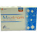 Mazitrom 250mg - Azithromycin 250mg