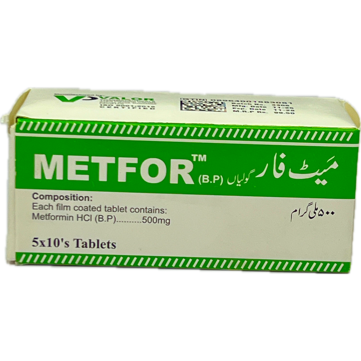 Metfor 500mg Tablets