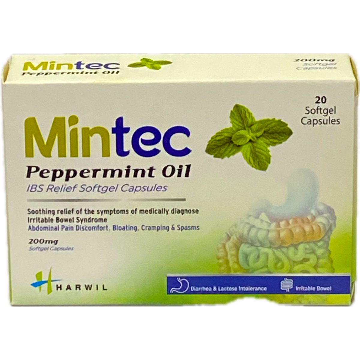 Mintec 200mg Softgel Capsules