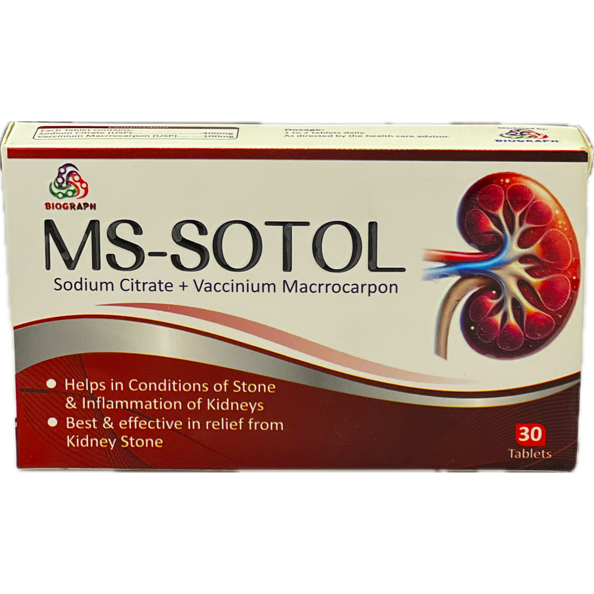 MS-SOTOL Tablets 30s