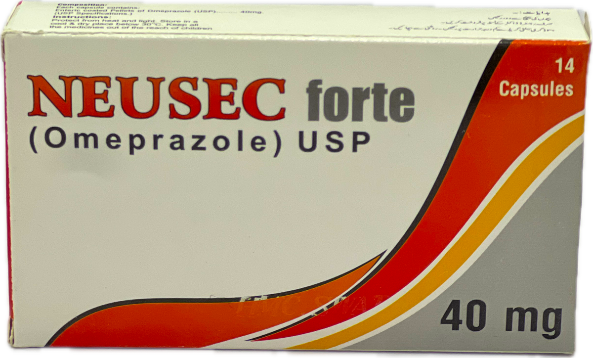 Neusec Forte 40mg Capsules