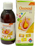 Ossosoul Syrup 120ml - Essential Mineral Complex + Vitamin D - Candy Flavour - Sugar Free