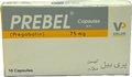Prebel 75mg Capsules 10s - Pregabalin 75mg - Valor Pharmaceuticals
