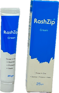 RashZip Cream 25gm - Three In One - Soothes Protects Heals