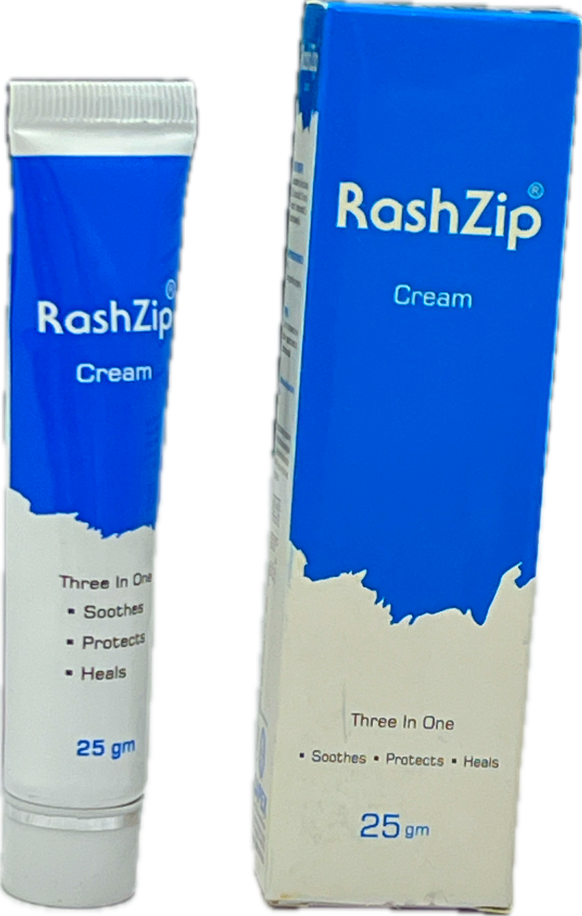 RashZip Cream 25gm - Three In One - Soothes Protects Heals