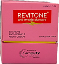 Revitone Anti-Wrinkle Night Cream 40g - Intensive Anti-Wrinkle Skincare - For All Skin Types - Careapex
